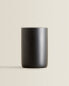 Фото #1 товара Black resin toothbrush holder