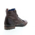 Фото #8 товара Bed Stu Old Bowen F479014 Mens Brown Leather Lace Up Casual Dress Boots 11.5