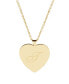 Фото #19 товара brook & york isabel Initial Heart Gold-Plated Pendant Necklace