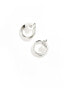 Фото #4 товара ALDO kourtnay medium chunky hoop earrings in silver