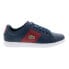 Фото #2 товара Lacoste Carnaby EVO CGR 2224 Mens Blue Leather Lifestyle Sneakers Shoes