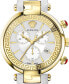 Фото #2 товара Versace Damen Armbanduhr REVIVE CHRONO RESTYLING 41 mm Armband Leder VE2M004 21