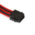 Фото #2 товара Phanteks PH-CB8P_BR - 8-pin(4+4) EPS12V - PCI-E (8-pin) - Straight - Straight - Black - Red