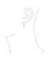 ფოტო #3 პროდუქტის Musician Acoustic Guitar Rock Star Music Lover Instrument Lever back Dangle Earrings For Women .925 Sterling Silver