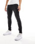 Фото #1 товара DTT stretch super skinny jeans in washed black