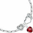 Romantic steel bracelet Heart Drops SCZ1323