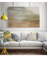 36" x 24" Blush Coast Museum Mounted Canvas Print