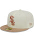 Фото #2 товара Men's Cream Chicago White Sox Chrome Camel Rust Undervisor 59FIFTY Fitted Hat