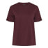 ფოტო #1 პროდუქტის PIECES Ria Fold Up Solid short sleeve T-shirt