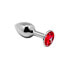 Фото #1 товара Butt Plug with Red Jewel Size S
