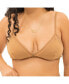 Фото #20 товара Plus Size Nude Shade Wireless Comfort Full Coverage Bralette