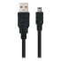 Фото #3 товара Кабель USB 2.0 A — Mini USB B NANOCABLE 10.01.0405 (4.5 m) Чёрный