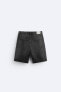 Фото #7 товара Basic denim bermuda shorts