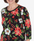 ფოტო #2 პროდუქტის Classic Poinsettia Classic Holiday Top