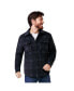 Фото #1 товара Men's Mountain Ridge Sueded Chill Out Fleece Jacket