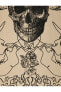 Фото #12 товара Футболка Koton Oversize Skull Print Crewneck