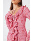 ფოტო #2 პროდუქტის Women's Maxi Ruffle Dress