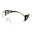 3M SF420AS/AF-EU - Safety goggles - Any gender - Black - Green - Transparent - Polycarbonate (PC) - Polycarbonate