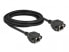 Delock Network Extension Cable S/FTP RJ45 jack to RJ45 jack Cat.6A 3 m black - 3 m - Cat6a - S/FTP (S-STP) - RJ-45 - RJ-45