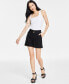 ფოტო #1 პროდუქტის Women's High-Rise Denim Shorts, Created for Macy's