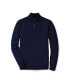 Men's Half Zip Pullover Sweater in Organic Cotton