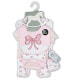 Фото #2 товара Пижама Rock-A-Bye Baby Boutique Girls Bow Layette.