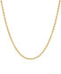 ფოტო #1 პროდუქტის Glitter Rope Link 22" Chain Necklace in 10k Gold, Created for Macy's