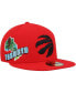 Фото #1 товара Men's Red Toronto Raptors Stateview 59FIFTY Fitted Hat