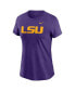 Фото #3 товара Women's Purple LSU Tigers Primetime Evergreen Logo T-Shirt