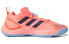 Фото #2 товара adidas Exhibit A 防滑透气 低帮 篮球鞋 男款 蜜桃粉 / Баскетбольные кроссовки Adidas Exhibit A GY2819