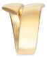 ფოტო #4 პროდუქტის Bypass Ring in 14k Yellow Gold and 14k White Gold