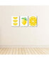 Фото #3 товара So Fresh - Lemon - Citrus Wall Art Room Decor - 7.5 x 10 inches Set of 3 Prints