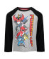 Toddler Boys Red Ranger Zach Blue Ranger Megazord 2 Pack T-Shirts to Красный/Серый, 5T - фото #5