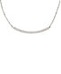 Фото #2 товара Kleinfeld faux Stone Pave Bar Delicate Necklace