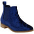Фото #2 товара TOMS Ella Chelsea Booties Womens Blue Casual Boots 10011321