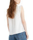 Women's Jace Sleeveless Partial-Button-Front Blouse