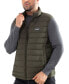 Men's Light Puffer Packable Vest, up to 2XL