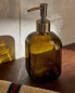 Фото #7 товара Olive green glass bathroom soap dispenser