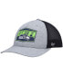 Men's Heathered Gray and College Navy Seattle Seahawks Motivator Flex Hat