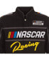 Men's Black NASCAR Twill Driver Uniform Full-Snap Jacket