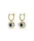 Фото #8 товара Evil Eye, Blue, Gold-Tone Plated Symbolica Drop Earrings