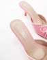 Фото #4 товара RAID Mimi kitten heel mules in pink