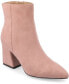 Фото #1 товара Women's Sorren Tru Comfort Foam Covered Block Heel Pointed Toe Booties