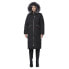 Фото #1 товара Phoebe Zip Front Long Down With Faux Fur Trimmed Women's Coats