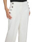 Фото #6 товара Karl Lagerfeld Women's Button-Pocket Wide-Leg Sailor Pants