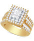 ფოტო #1 პროდუქტის Diamond Ring (3 ct. t.w.) in 14k Gold or White Gold