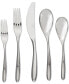 Фото #2 товара 45-Pc. Bend Flatware Set, Service for 8