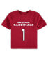 ფოტო #3 პროდუქტის Preschool Girls and Boys Kyler Murray Cardinal Arizona Cardinals Mainliner Player Name and Number T-shirt