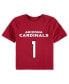 Фото #3 товара Preschool Girls and Boys Kyler Murray Cardinal Arizona Cardinals Mainliner Player Name and Number T-shirt