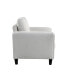 Фото #4 товара 35.4" Microfiber Wilshire Chair with Rolled Arms